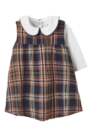 Body et Robe - Blanc et marron