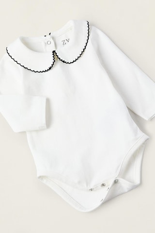 Body et Robe - Blanc et marron