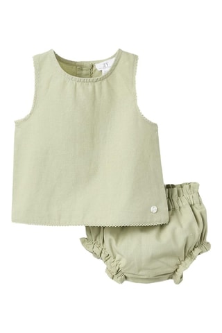 T-shirt et bloomer - Vert clair