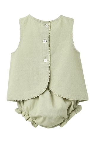 T-shirt et bloomer - Vert clair