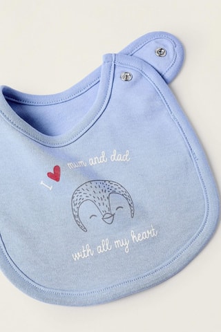 Bavoir et combinaison - Ciel