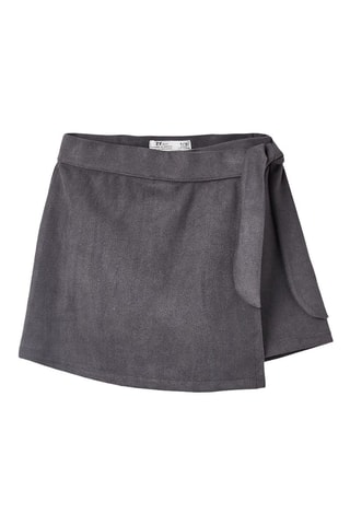 Jupe-short - Gris foncé