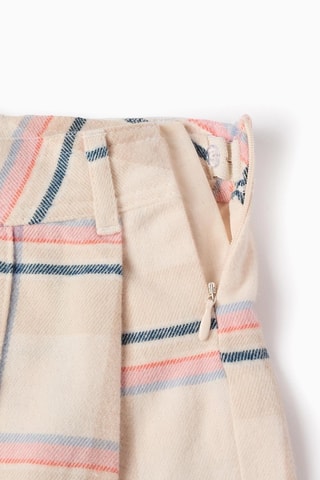 Jupe-short - Beige clair