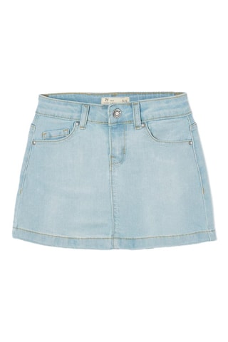 Minijupe en jean - Ciel 