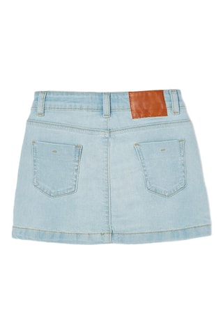 Minijupe en jean - Ciel 