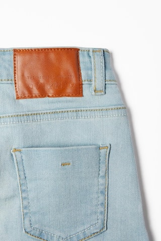 Minijupe en jean - Ciel 