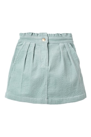 Jupe en velours - Bleu clair