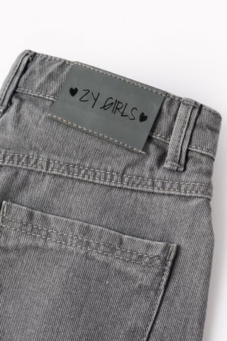 Jupe en jean - Gris foncé