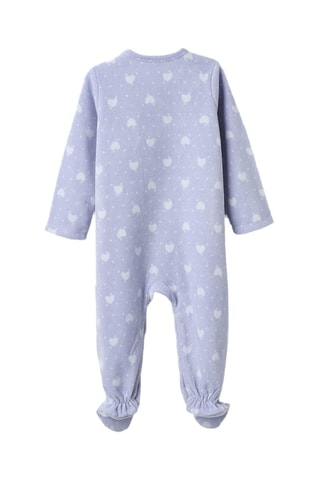 Grenouillère polaire - Bleu clair