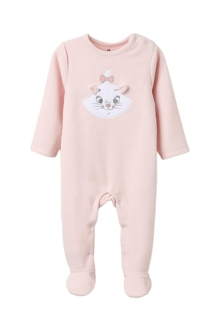 Grenouillère polaire Marie Les Aristochats Disney - Rose clair