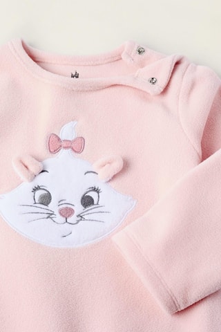 Grenouillère polaire Marie Les Aristochats Disney - Rose clair