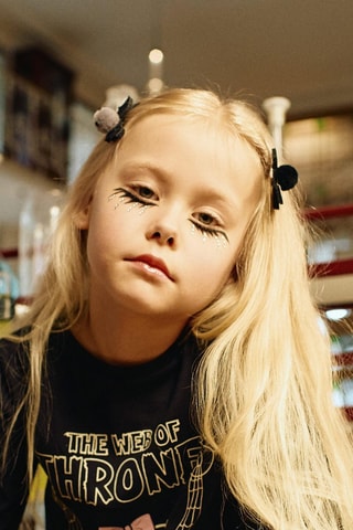 2 pinces à cheveux - Noir