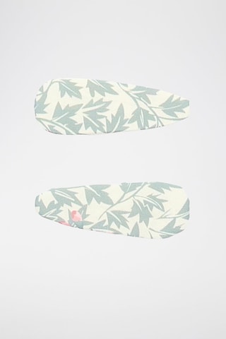 2 pinces à cheveux - Blanc