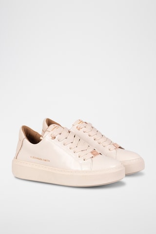 Leren Sneakers London - Beige