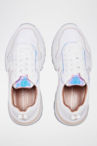 Zapatillas con plataforma - Blanco