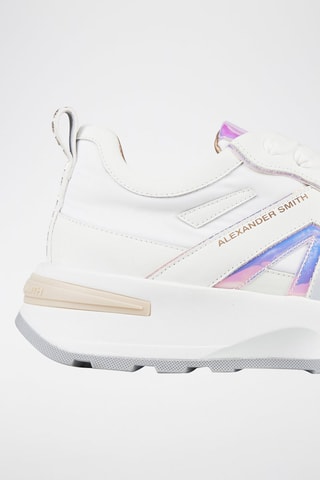 Zapatillas con plataforma - Blanco