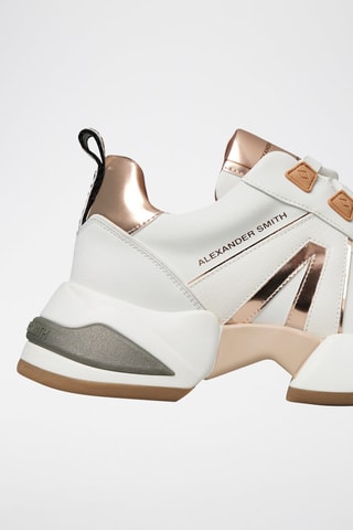 Zapatillas de piel - Blanco