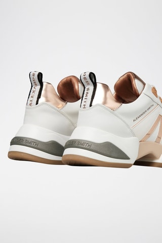 Zapatillas de piel - Blanco