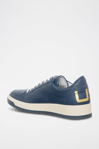 Leren Sneakers J Deep - Marineblauw