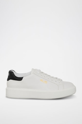 Zapatillas de piel - Blanco