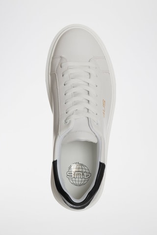 Zapatillas de piel - Blanco