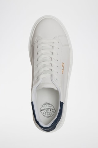 Zapatillas de piel - Blanco