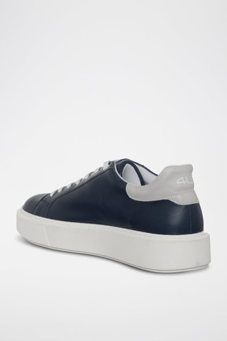 Leren Sneakers - Blauw