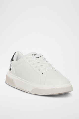 Zapatillas de piel - Blanco