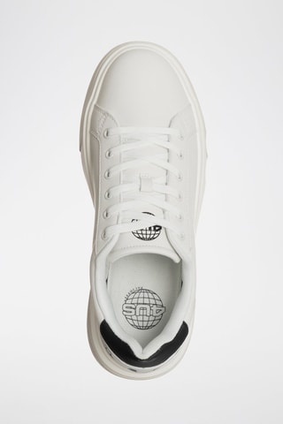 Zapatillas de piel - Blanco