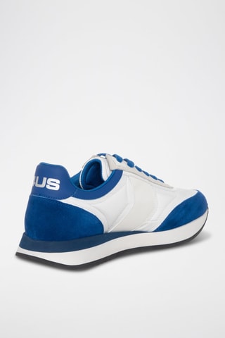 Sneakers - Felblauw en Wit - Cesare Paciotti 4Us