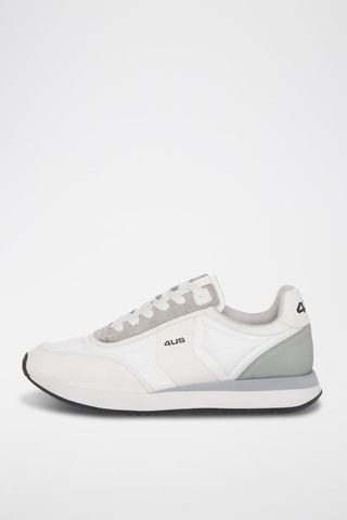 Zapatillas - Blanco y gris - Cesare Paciotti 4Us