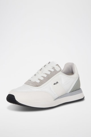 Zapatillas - Blanco y gris - Cesare Paciotti 4Us