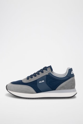 Sneakers - Marineblauw en Grijs - Cesare Paciotti 4Us