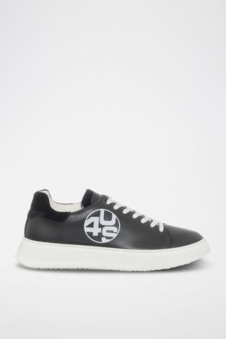 Leren Sneakers Logan - Zwart