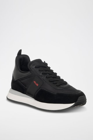 Leren Sneakers Susan - Zwart