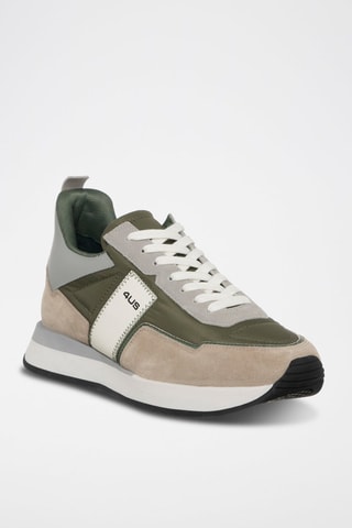 Zapatillas Sean - Gris y verde