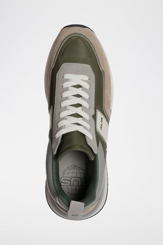 Zapatillas Sean - Gris y verde