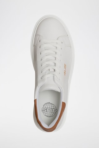 Zapatillas de piel - Blanco