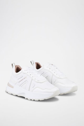 Zapatillas con plataforma - Blanco