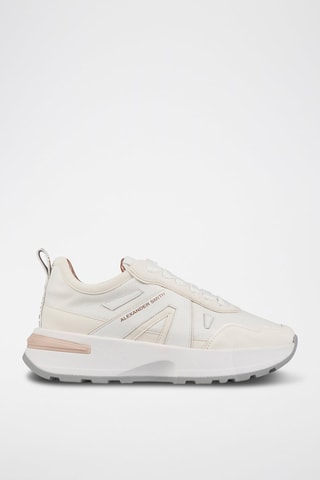 Zapatillas con plataforma - Blanco