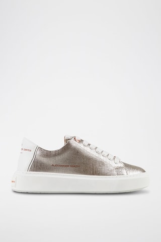 Leren Sneakers - Goudkleurig