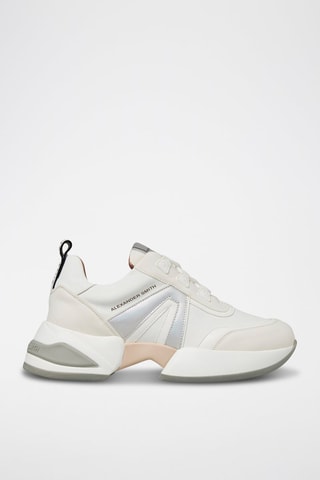 Zapatillas de piel - Blanco