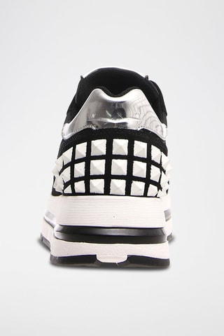 Zapatillas de nobuk con plataforma Maran - Negro