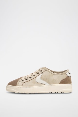 Zapatillas de piel Layton - Beige