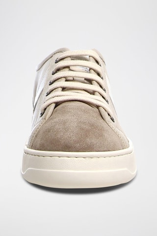 Zapatillas de piel Layton - Beige