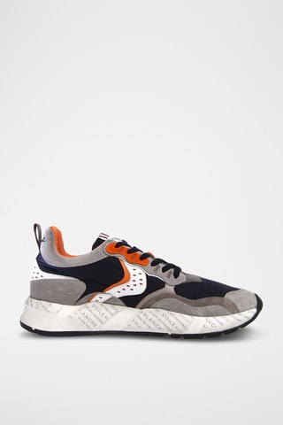 Zapatillas de piel bovina Club - Gris