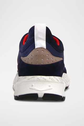 Zapatillas de piel bovina Club - Azul marino