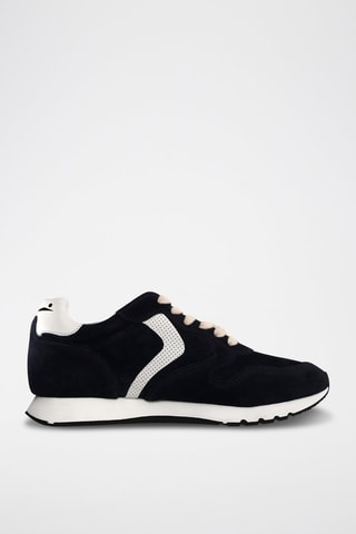 Zapatillas de piel Liam - Negro