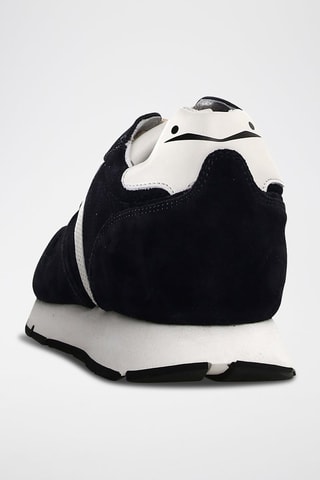 Zapatillas de piel Liam - Negro