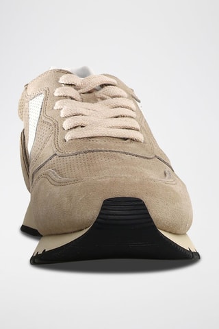 Zapatillas de piel Liam - Beige